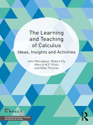 cover image of The Learning and Teaching of Calculus